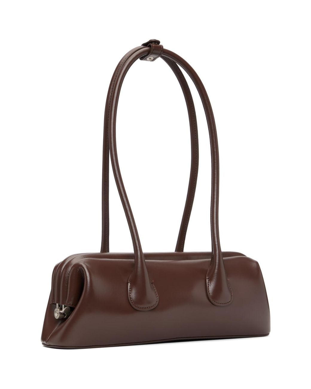 OSOI Brown Boat Wide Mini Bag