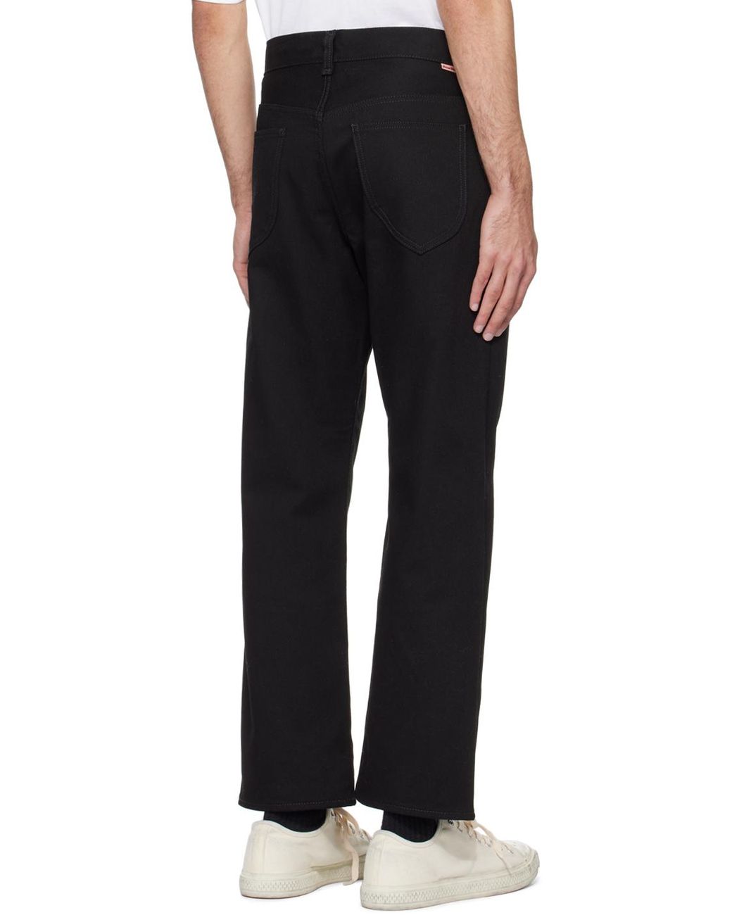メンズ Acne Studios 1950 レギュラーフィット ジーンズ ブラック | Lyst