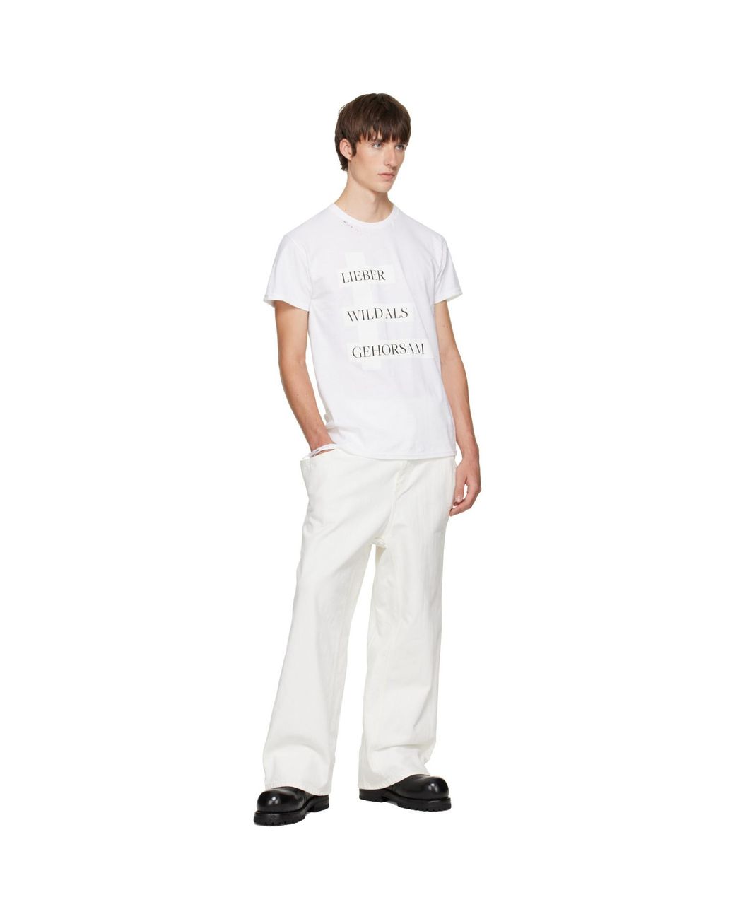 HYACYN White 'Lieber' T-Shirt for men