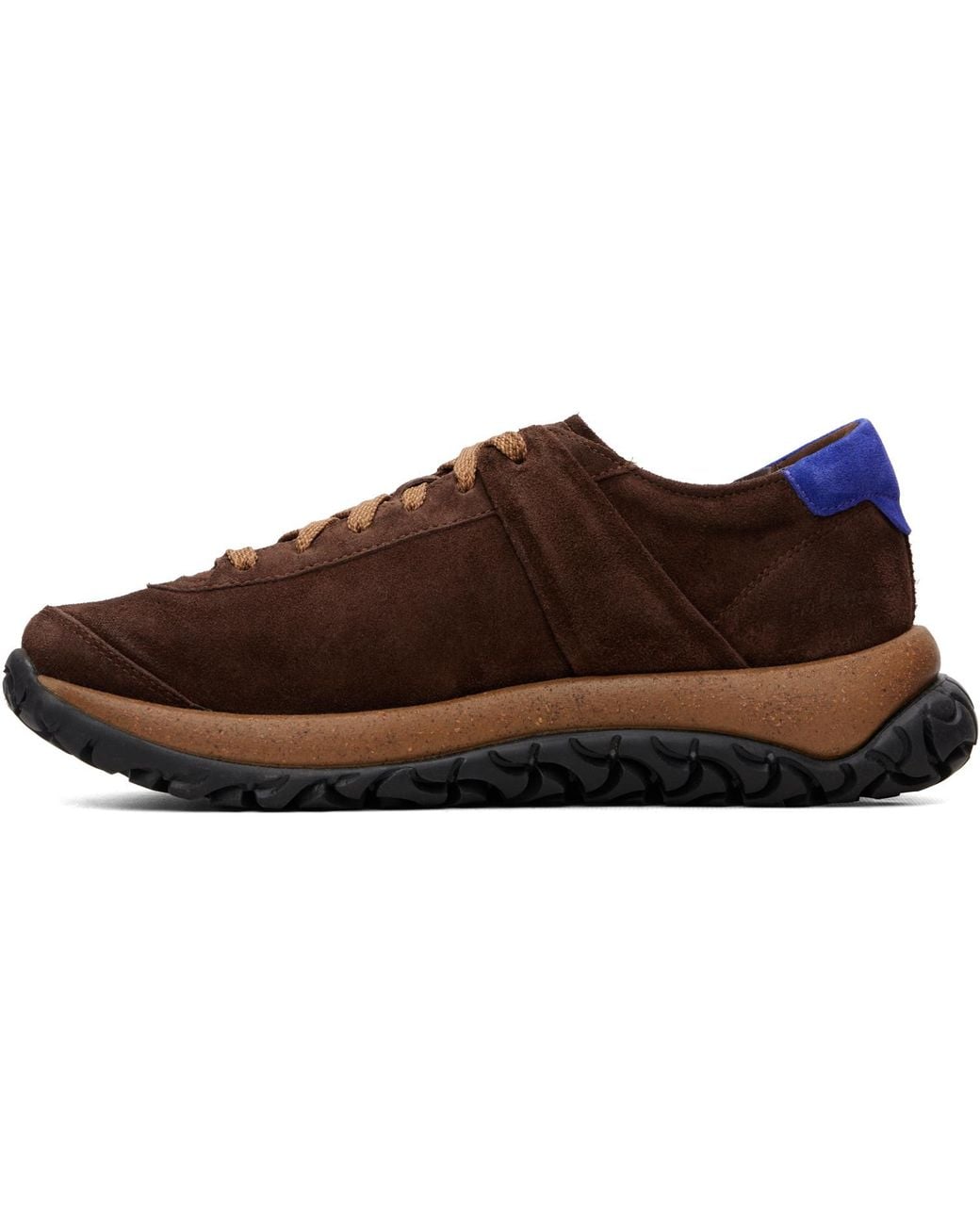 Birkenstock Brown 1774 Stroedt Suede Sneakers for men