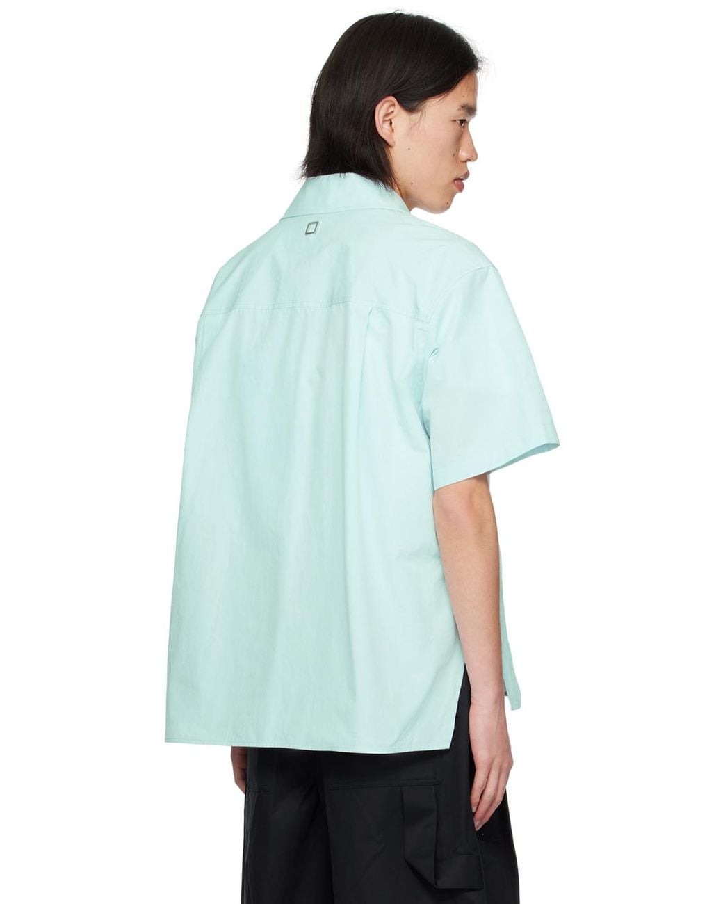 Wooyoungmi Green Vented Shirt for men