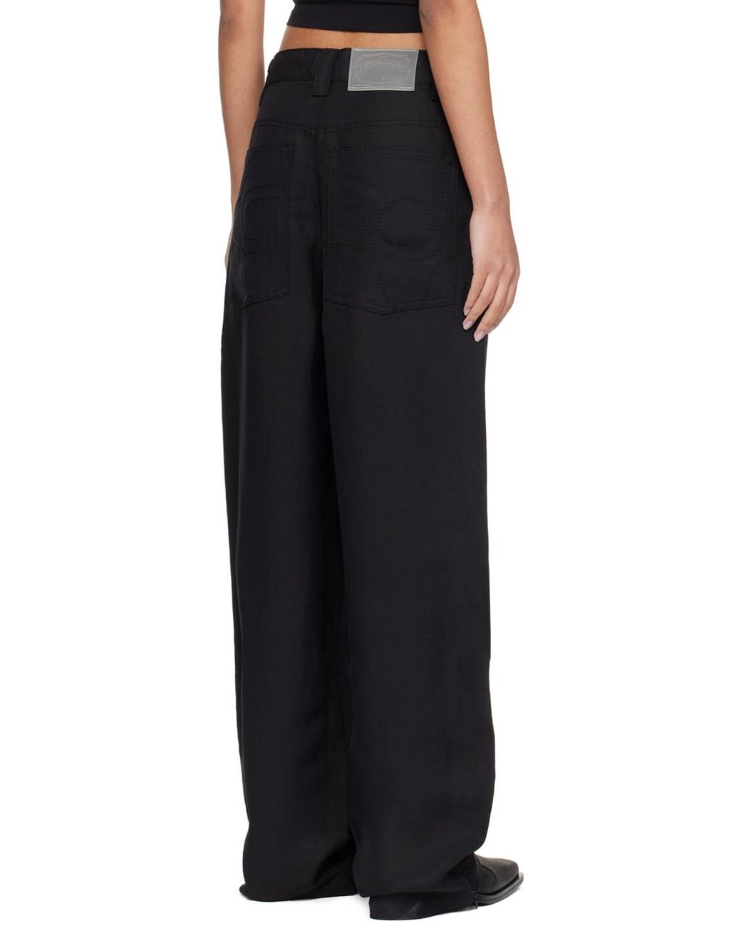 Eytys Black Titan Trousers | Lyst