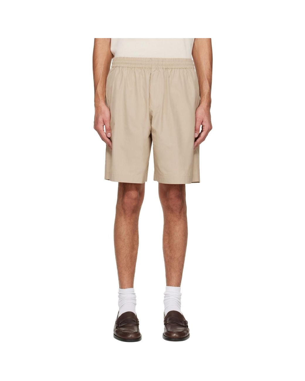 A.P.C. Natural Organic Cotton Shorts for men