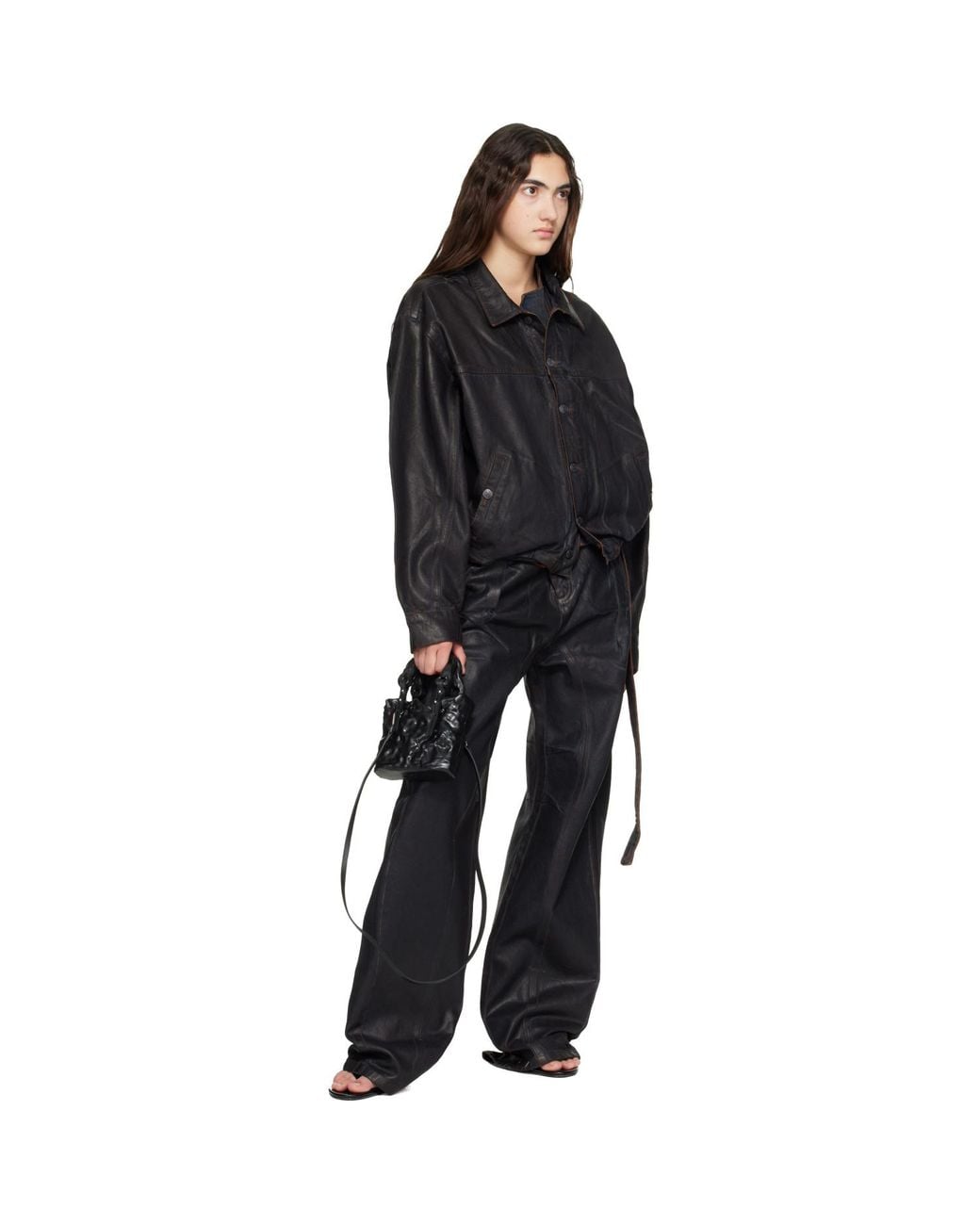 OTTOLINGER Black Signature Crossbody Ceramic Bag
