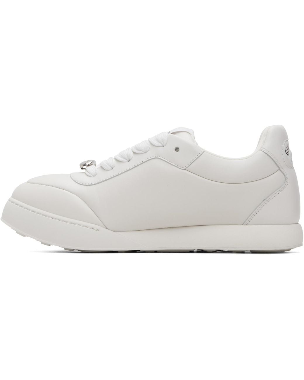 Givenchy White Puffy Yard' Leather Sneakers for men