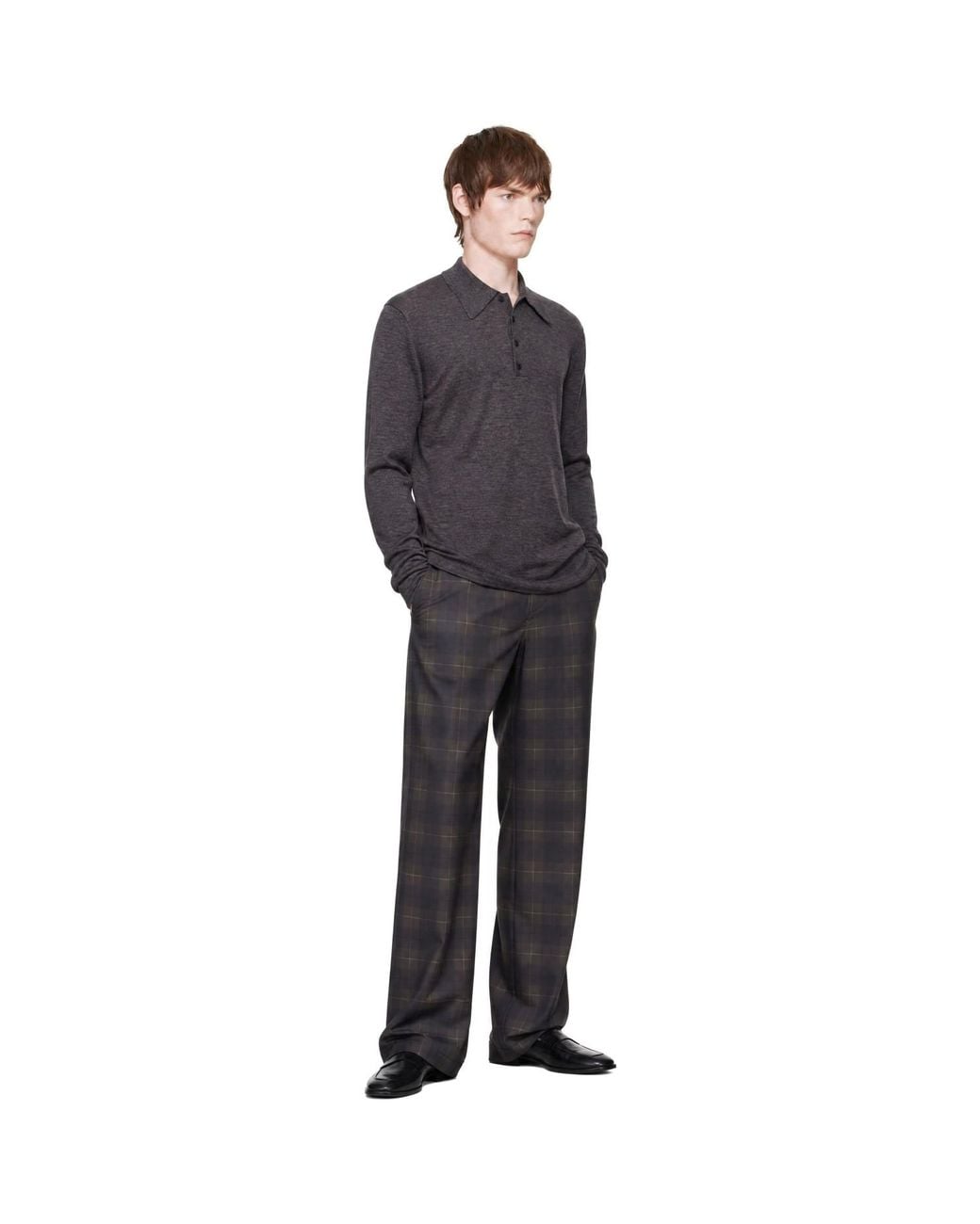 Manors Golf Black Khaki & Golf Trousers for men