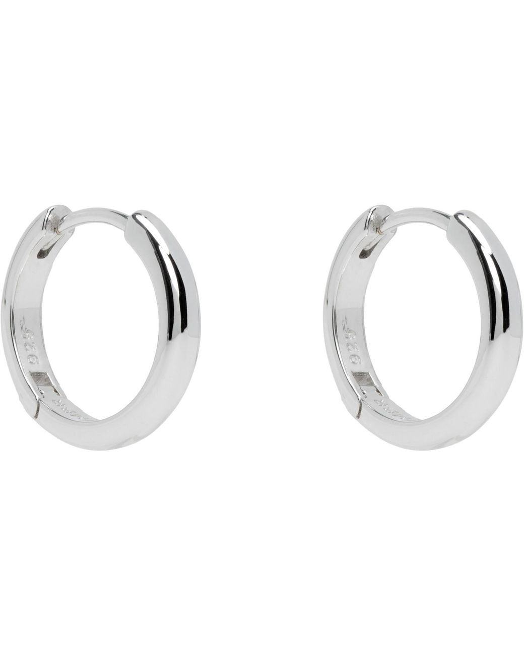 NUMBERING Metallic #3208 Earrings for men