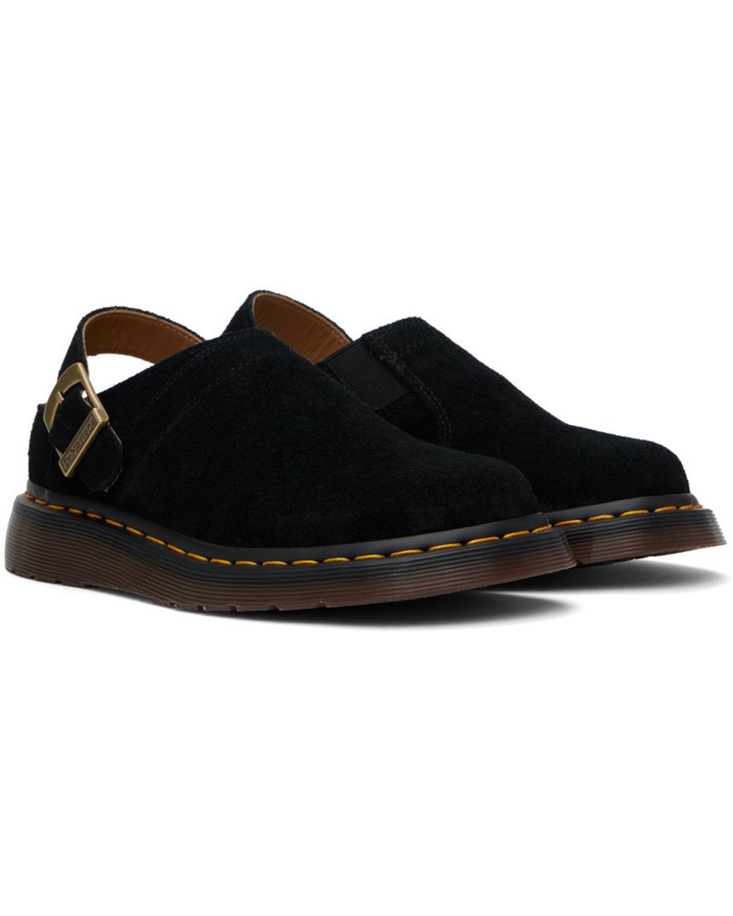 Dr. Martens Isham Mules in Black | Lyst