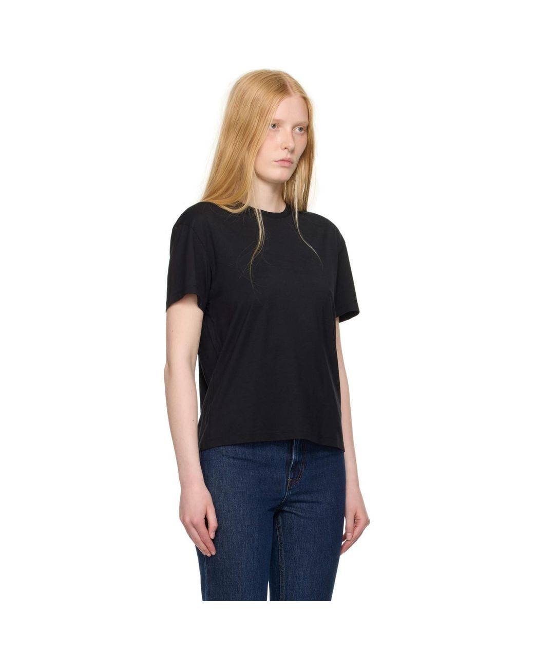Totême Black Classic T-Shirt