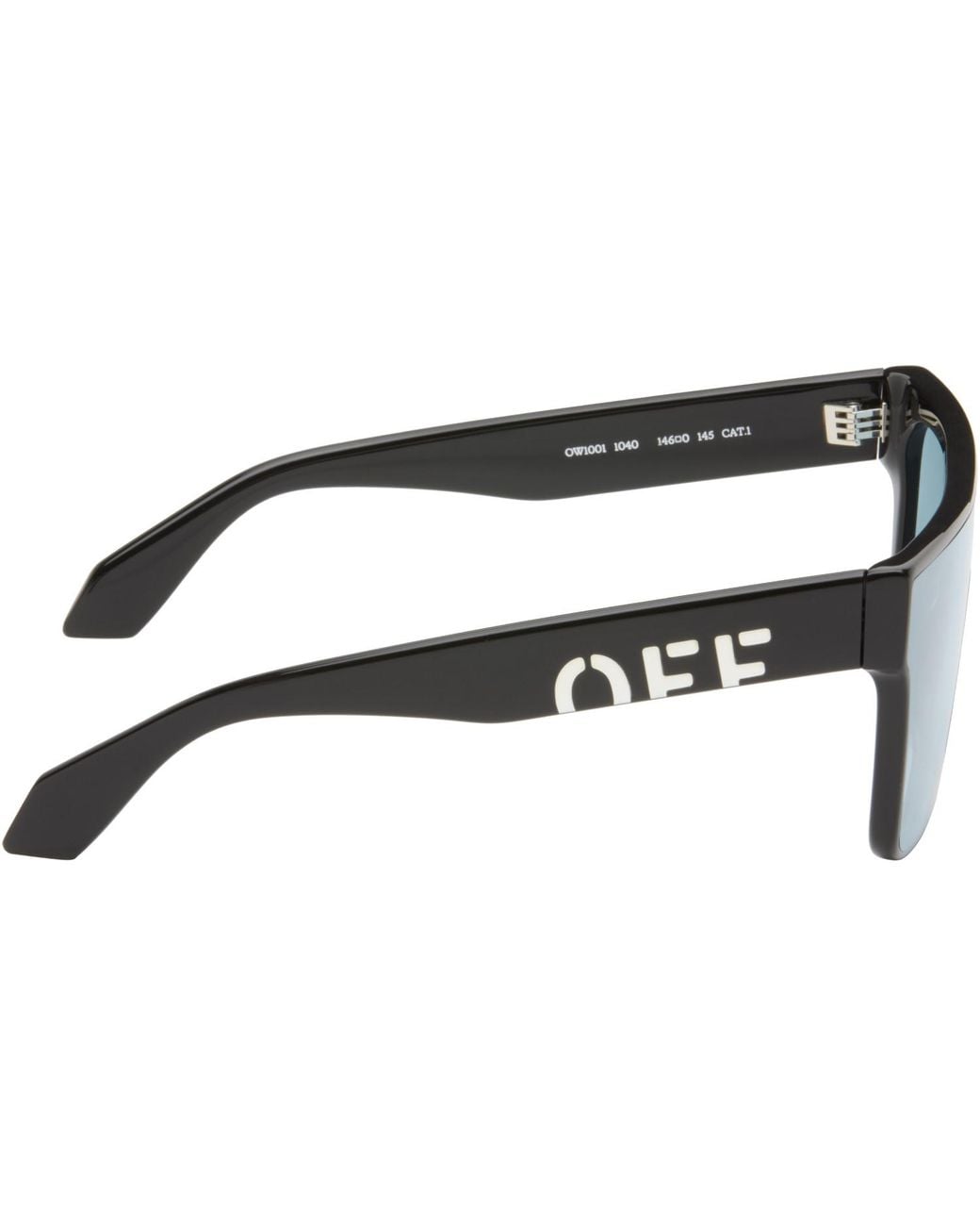 Off-White c/o Virgil Abloh Blue Columbus Sunglasses for men