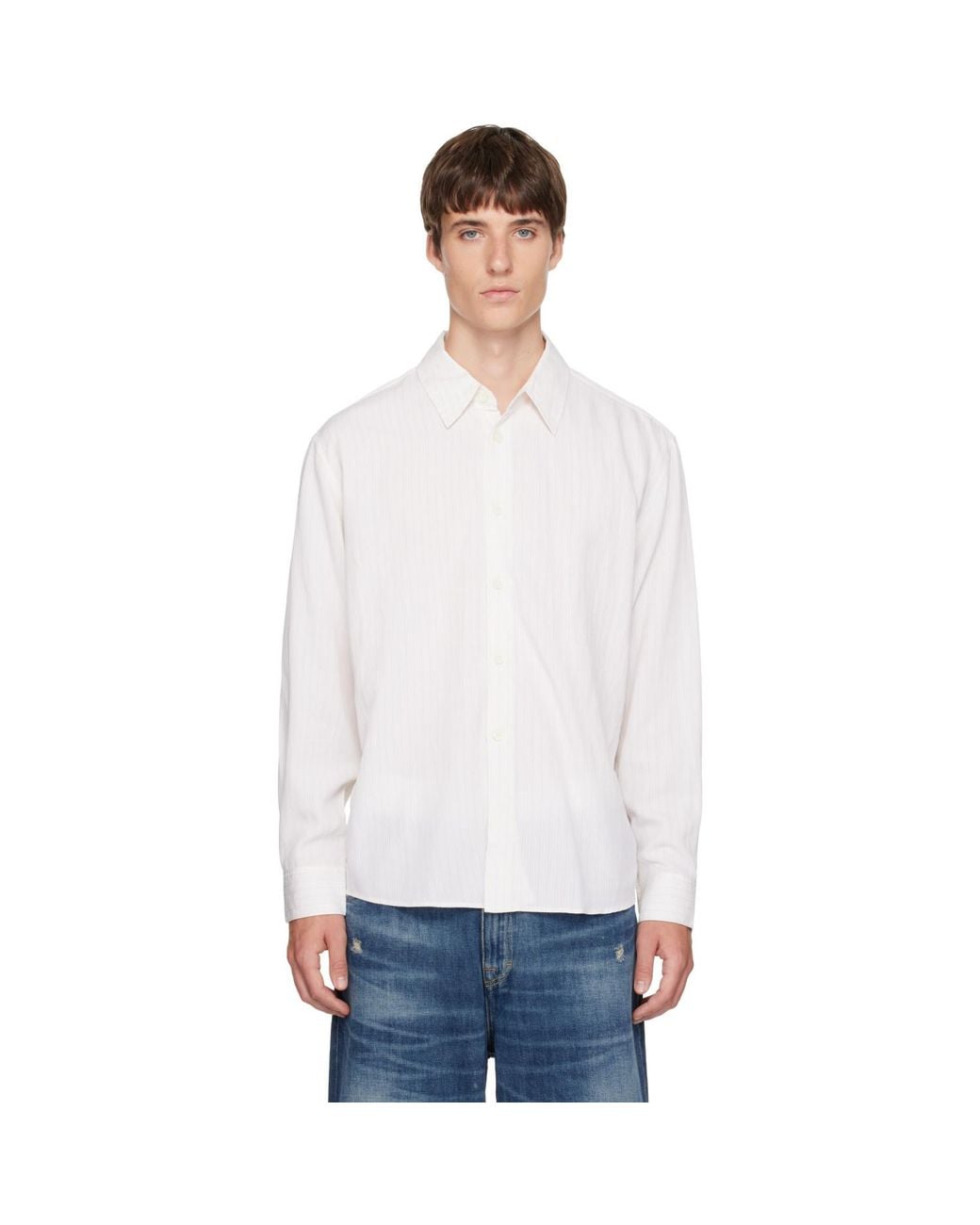 Our Legacy White Off- Beyond Shirt for men