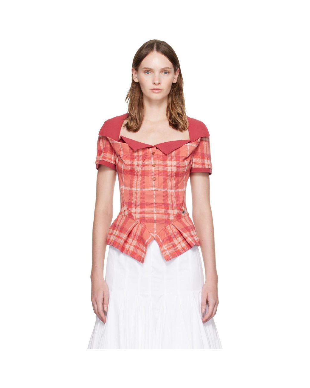 Vivienne Westwood Red Monday Polo Top
