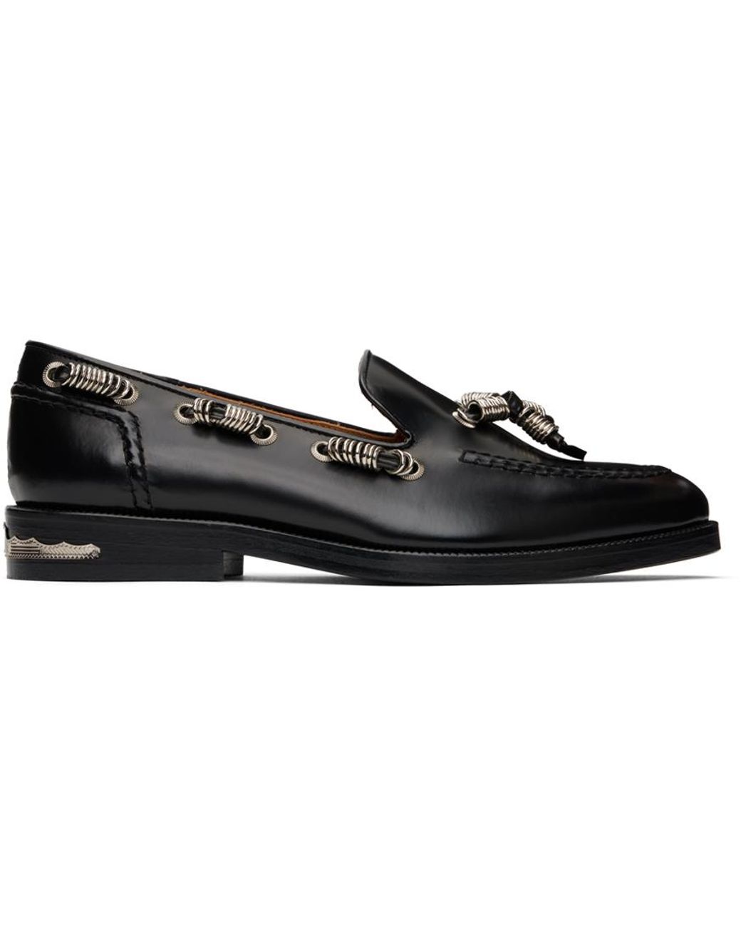 Toga Virilis Polido Loafers in Black for Men | Lyst UK