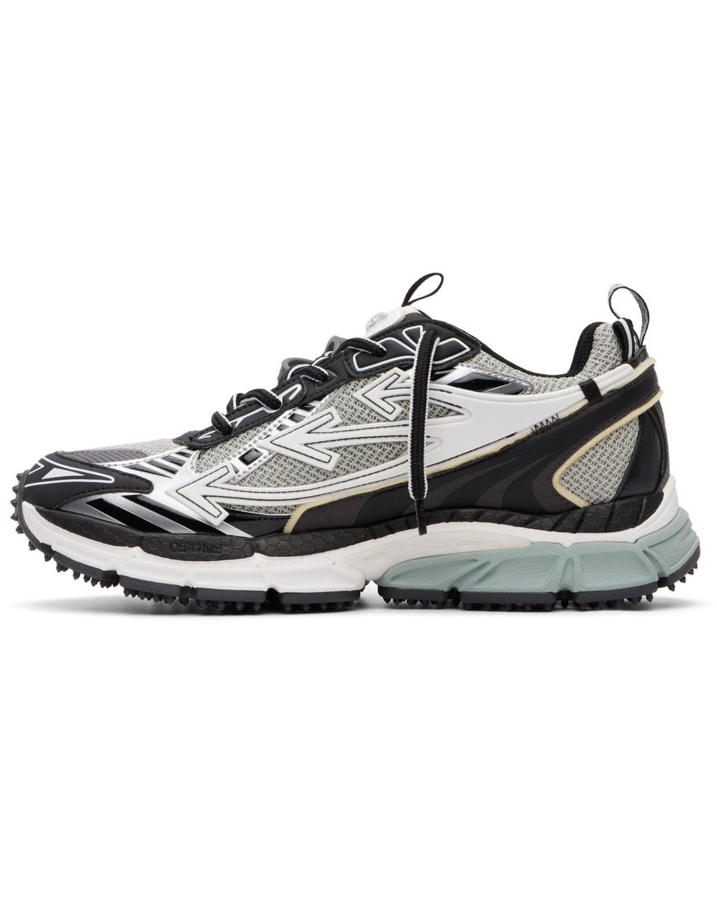 Off-White c/o Virgil Abloh Gray Be Right Back Sneakers for men
