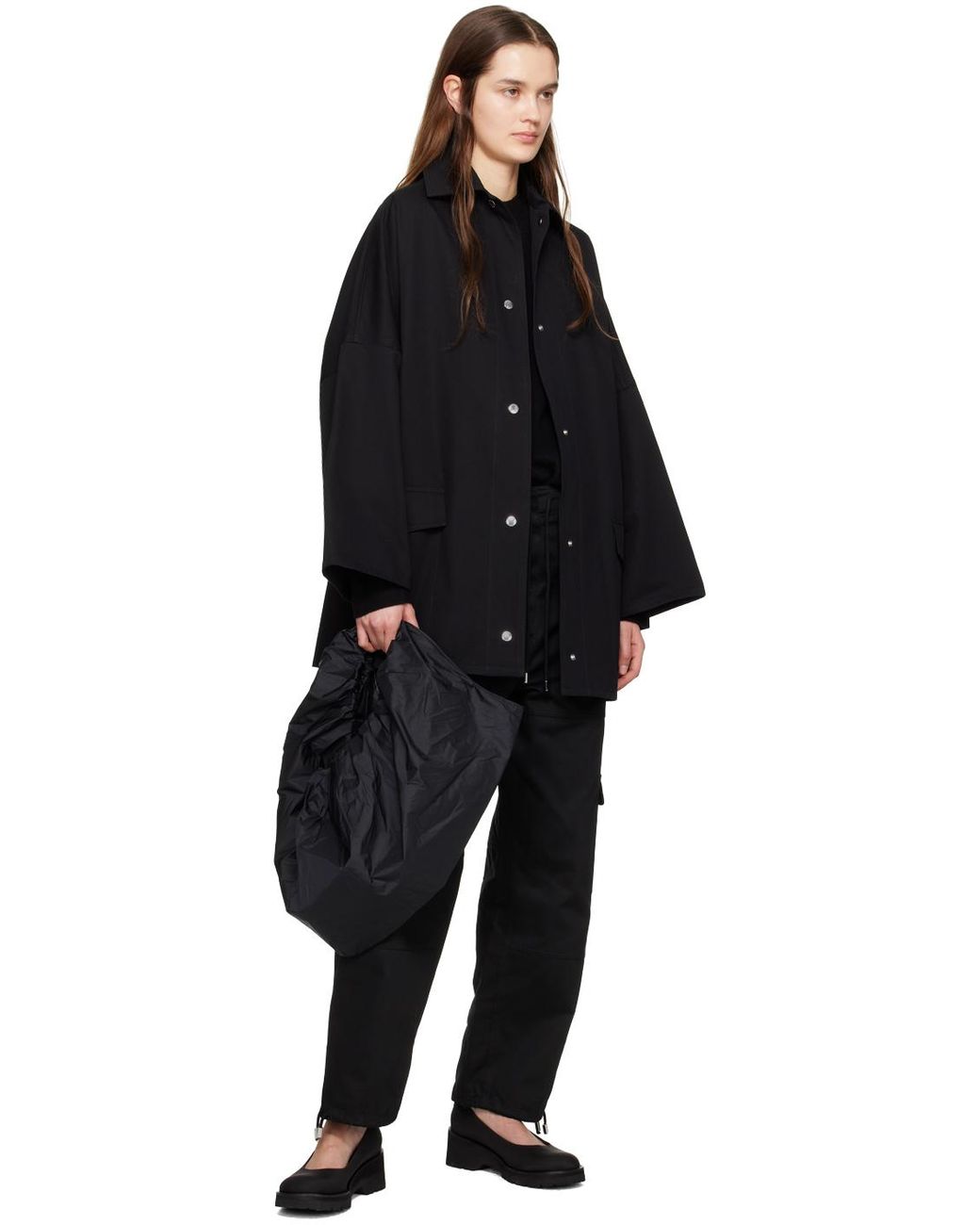 【AMOMENTO】24ss SHIRRING TOTE BAG AMOMENTO Shirring Tote Bag - Red/Black | Garmentory