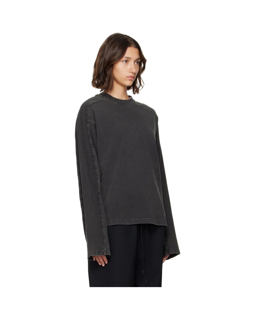 Entire studios Black Heavy Long Sleeve T-Shirt
