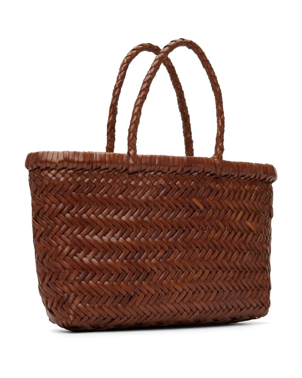 Dragon Diffusion Brown Mini Flat Gora Bag