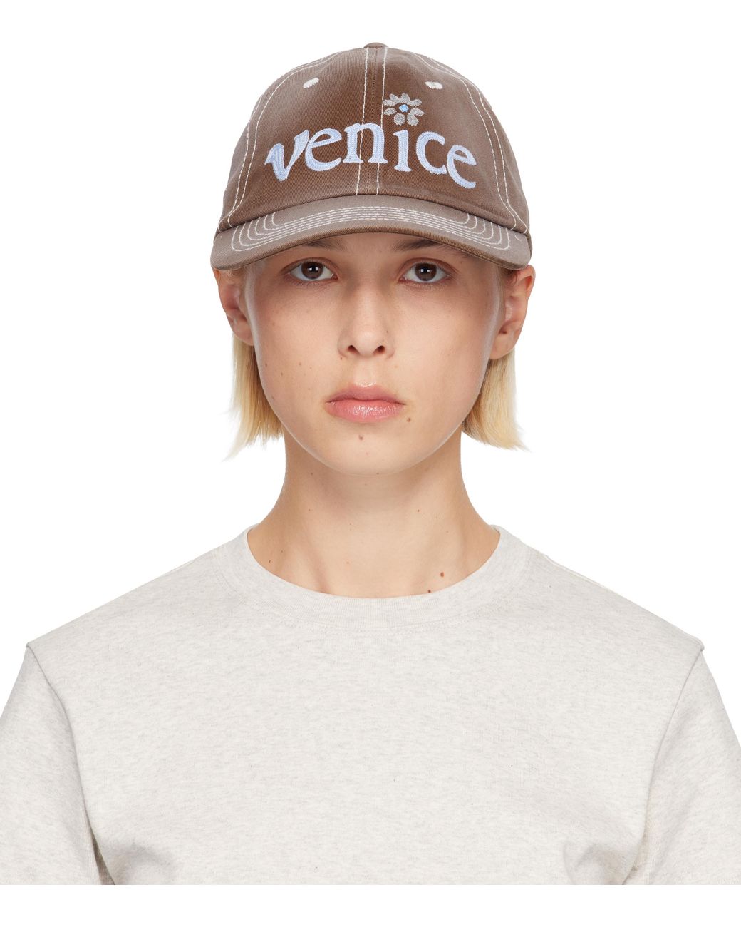 ERL 'Venice' Cap in White | Lyst UK