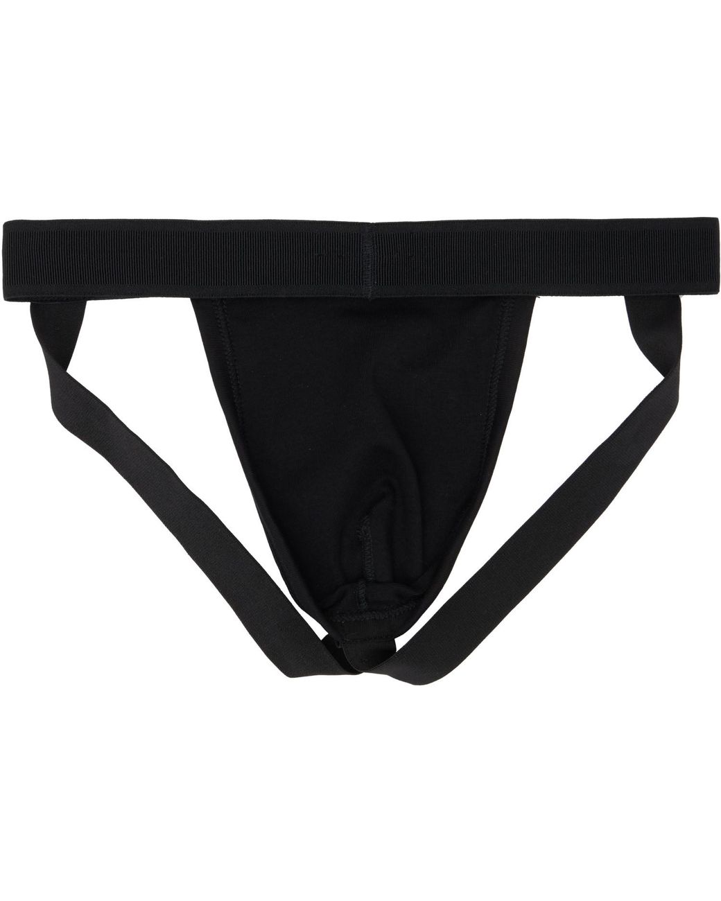 Tom Ford Black Classic Jock Strap for men
