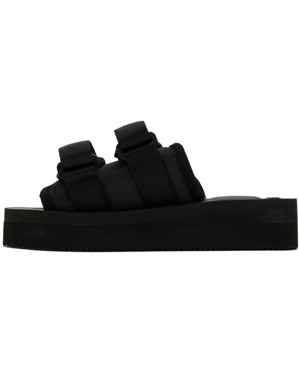 Suicoke Black Moto-Vpo Sandals for men