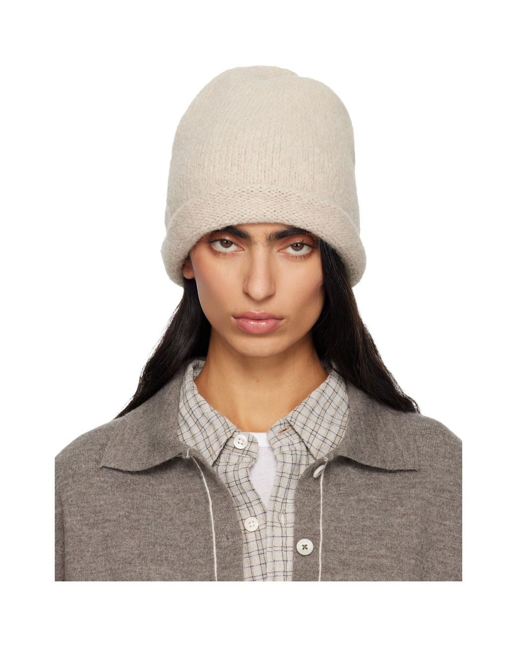 Lauren Manoogian Multicolor Crown Beanie