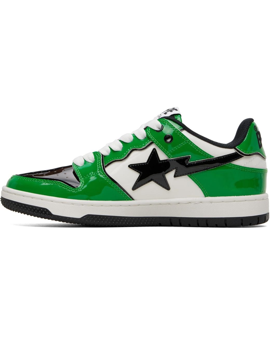 A Bathing Ape Green Sk8 Sta Icon #1 M2 Sneakers for men