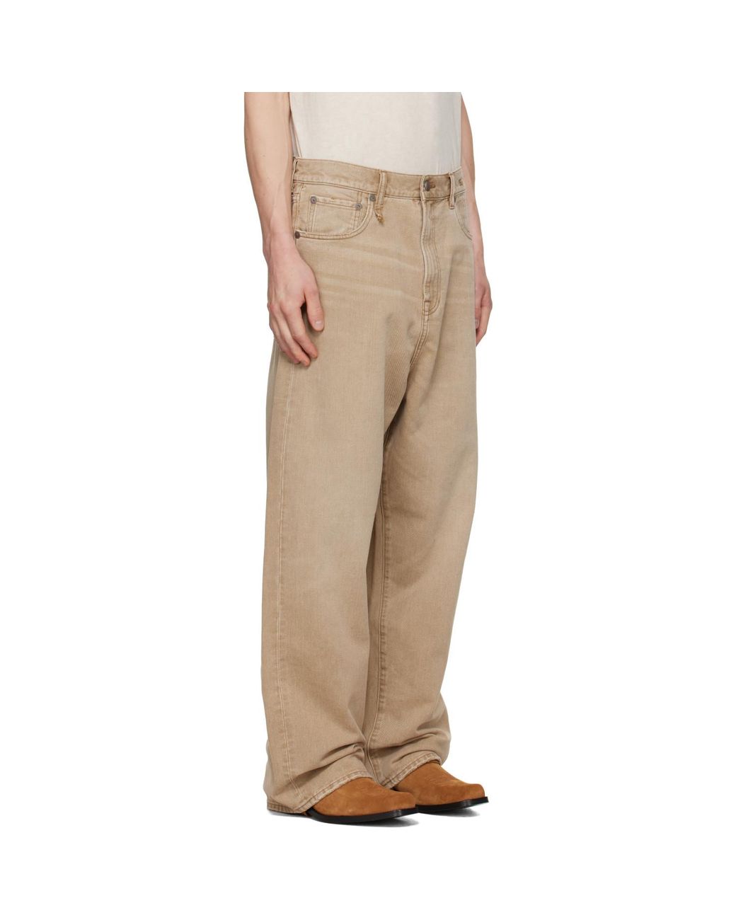 R13 Natural Venti Jeans for men