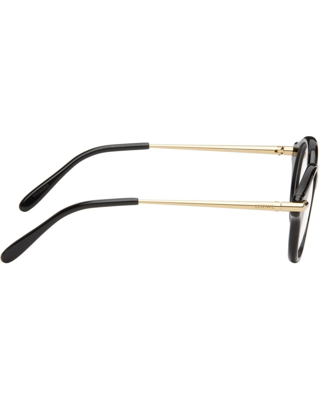 Loewe Black Slim Glasses for men