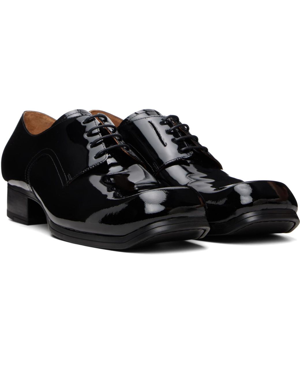 Maison Margiela Black Float Derbys for men