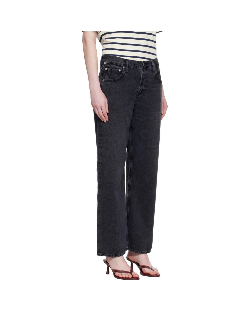 Citizens of Humanity Blue Lindz Easy Straight Jeans