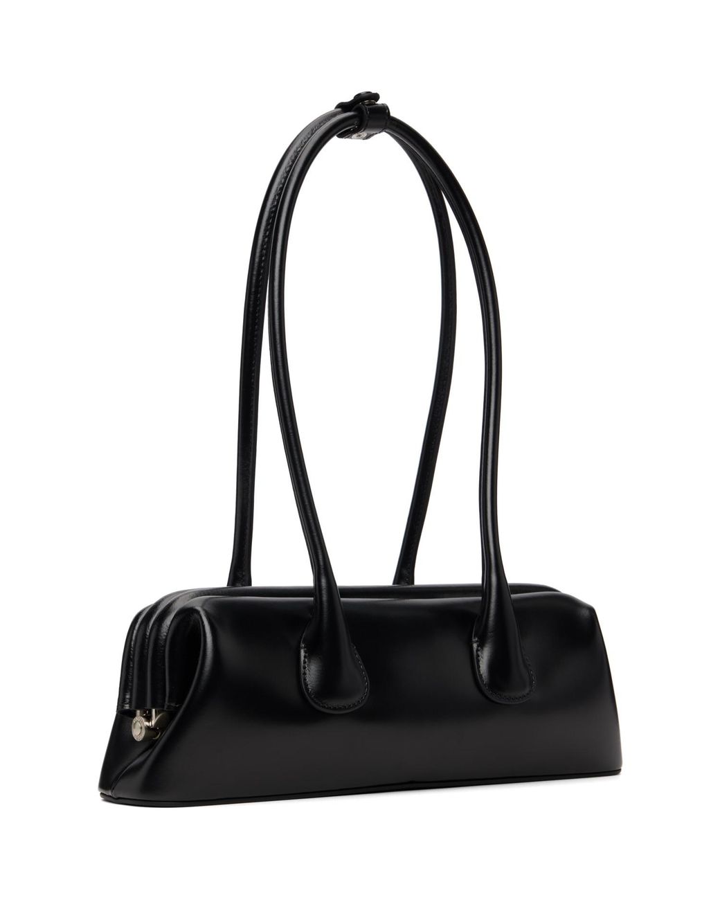 OSOI Black Boat Wide Mini Bag