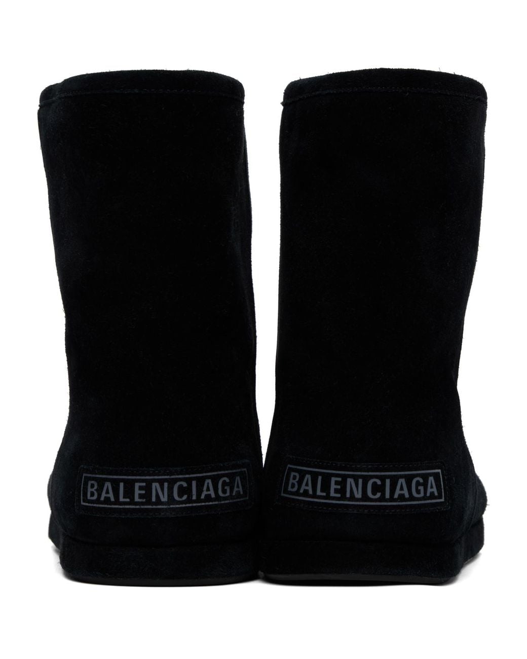 Balenciaga Black Alaska Soft Boots for men