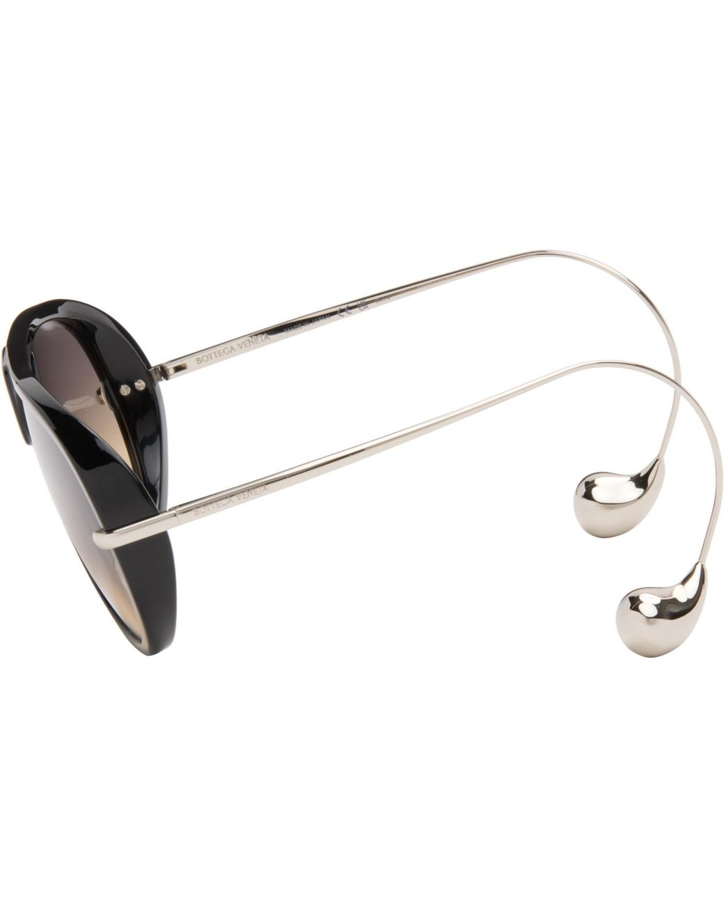 Bottega Veneta Brown Drop Aviator Sunglasses for men