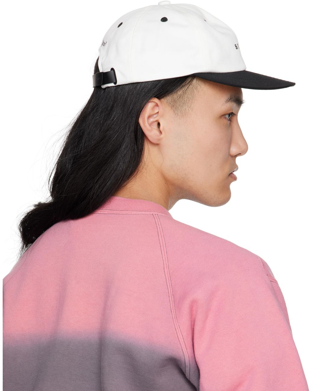 Sacai Wtaps Edition Cotton Twill Cap in Pink for Men | Lyst