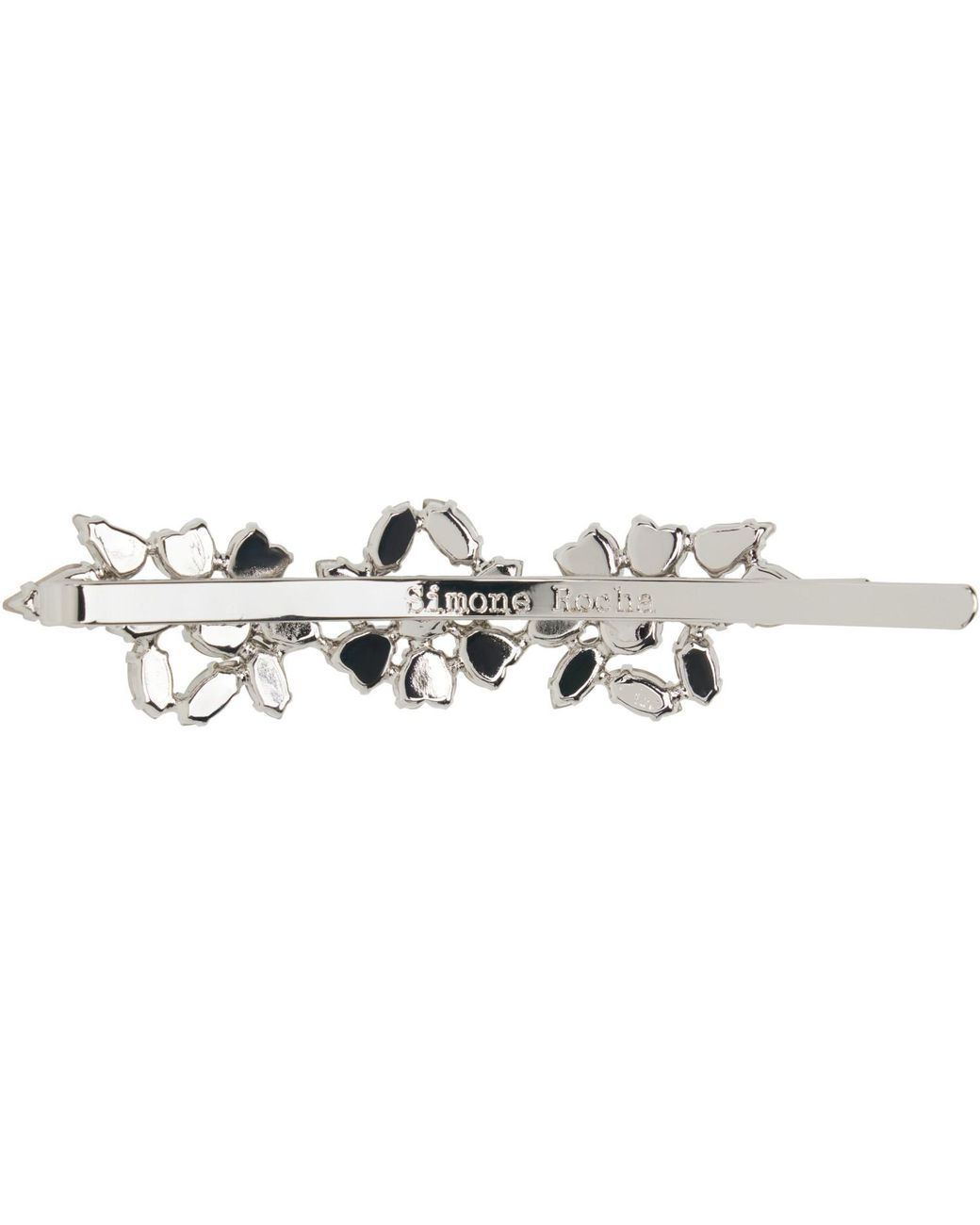 Simone Rocha Black Heartbloom Hair Clip
