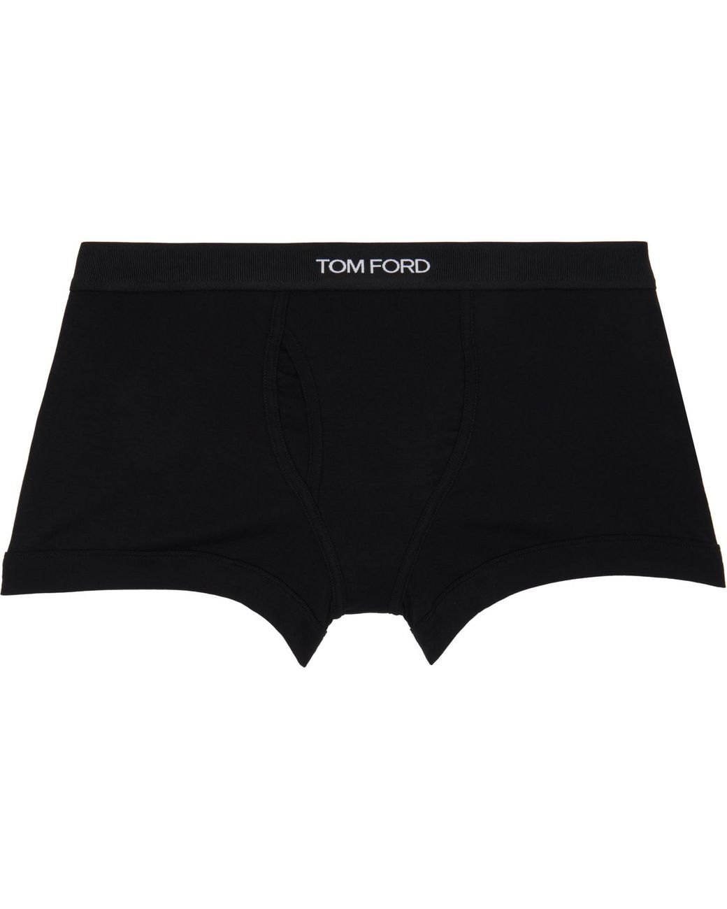 Tom Ford Black Two-Pack & Cotton Boxer Briefs for men