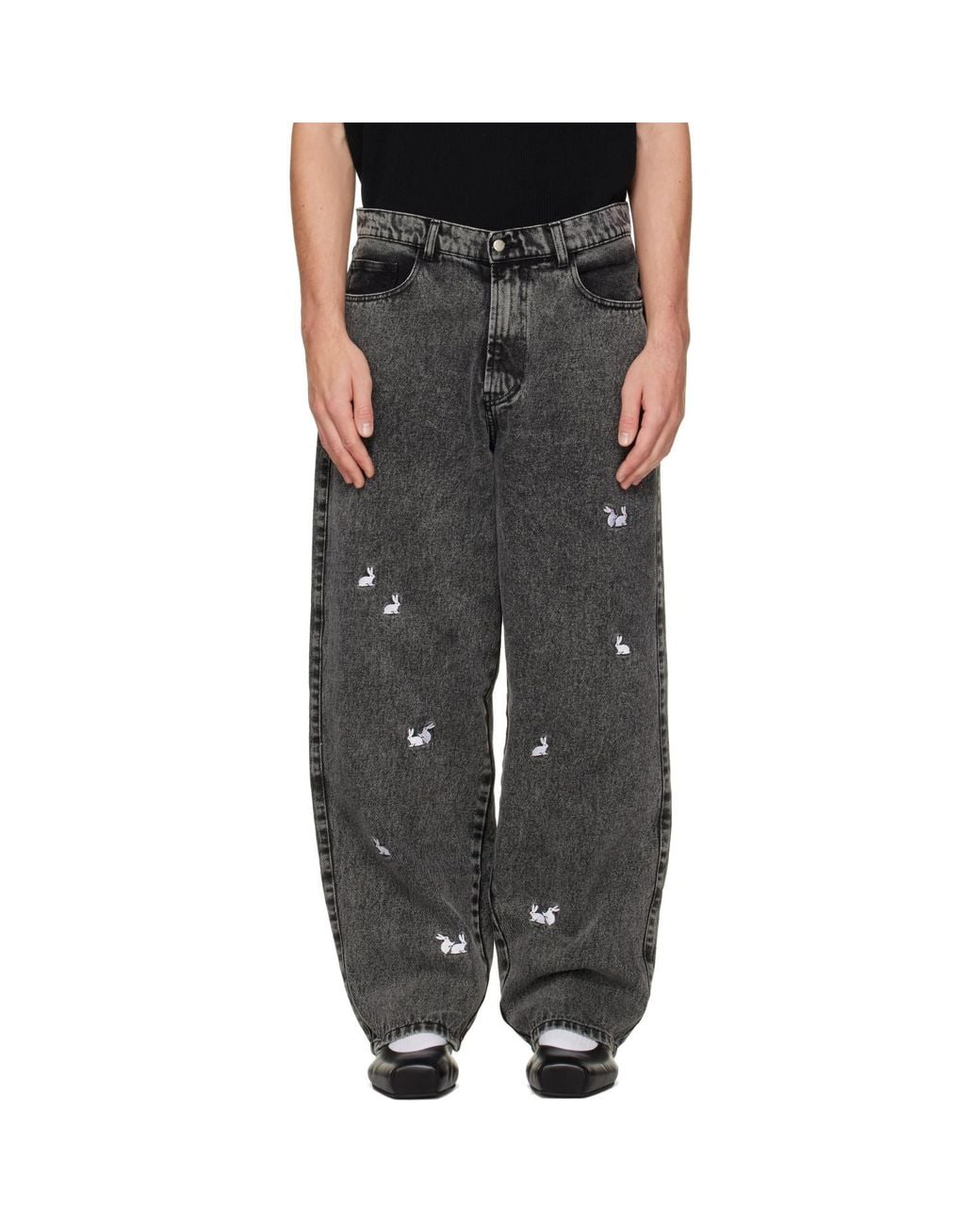 Carne Bollente Black 'A Billionhare' Jeans for men