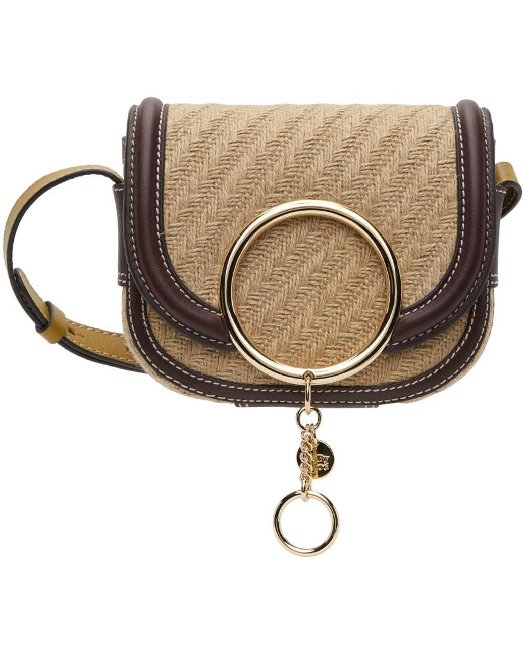See By Chloe Tan Mara Small Crossbody Bag in Brown Lyst