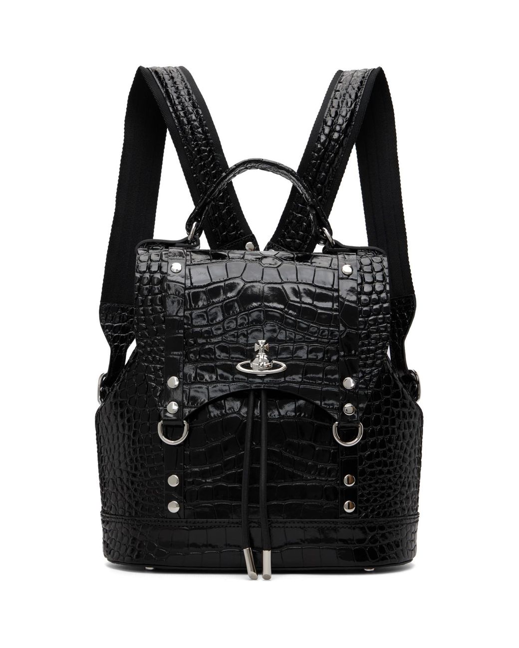 Vivienne Westwood Black Max Small Backpack