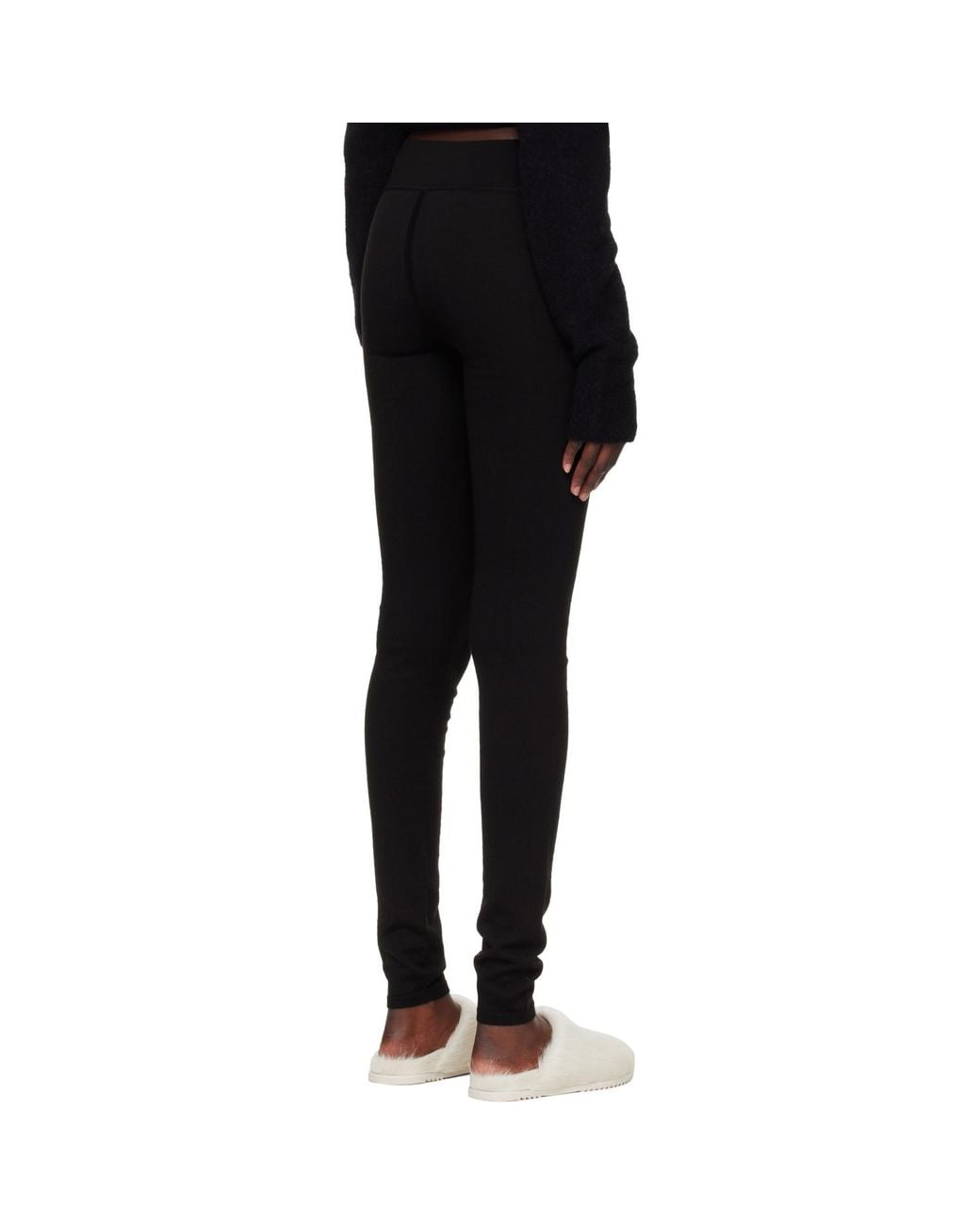 Rick Owens Black Tower Leggings