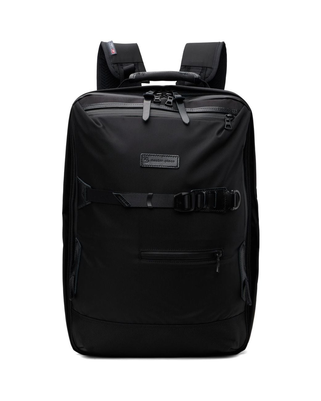 Master Piece Black Potential 2-Way Backpack for men