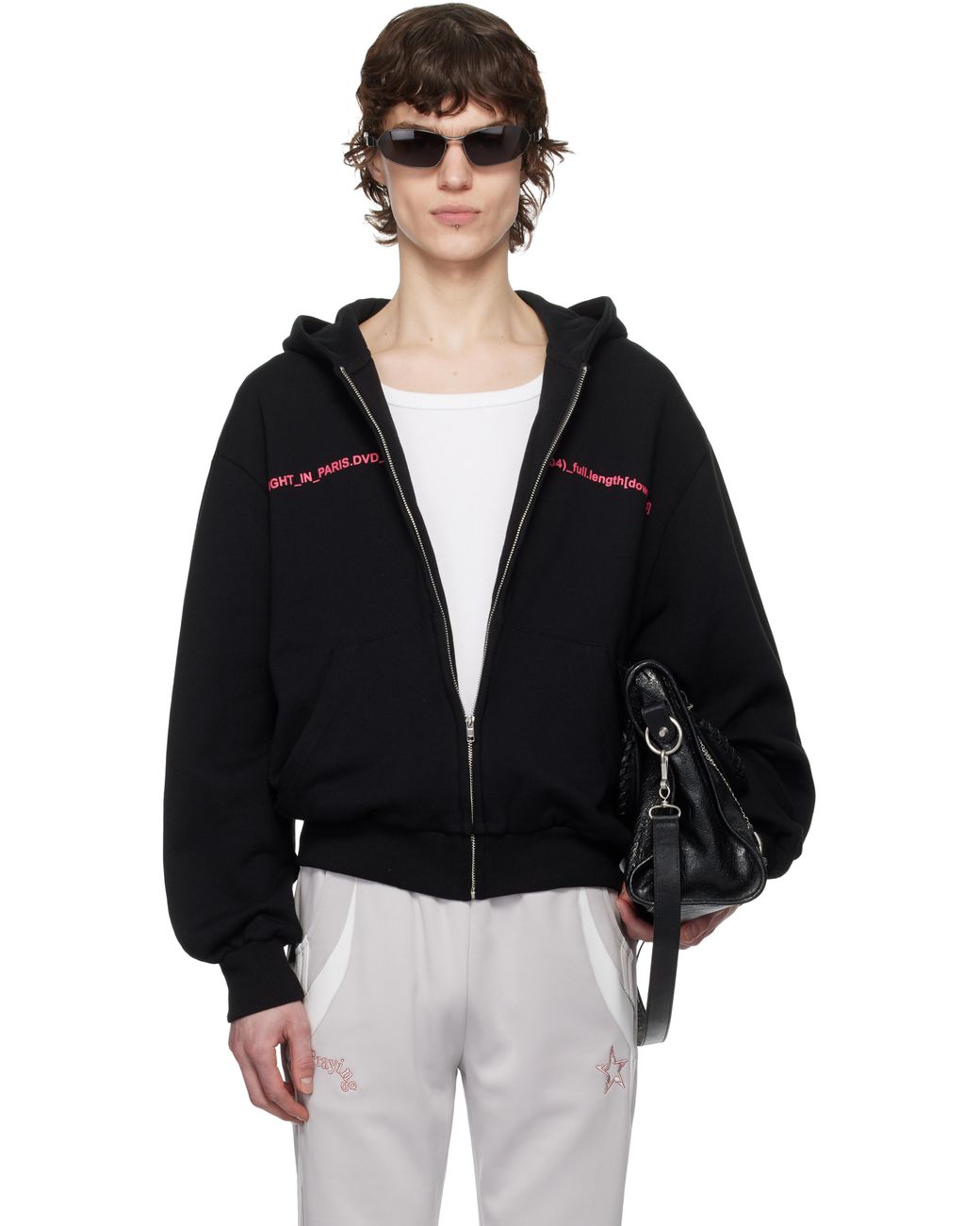 【PRAYING】PARIS HOODIE_BLACK Paris Hoodie – Praying