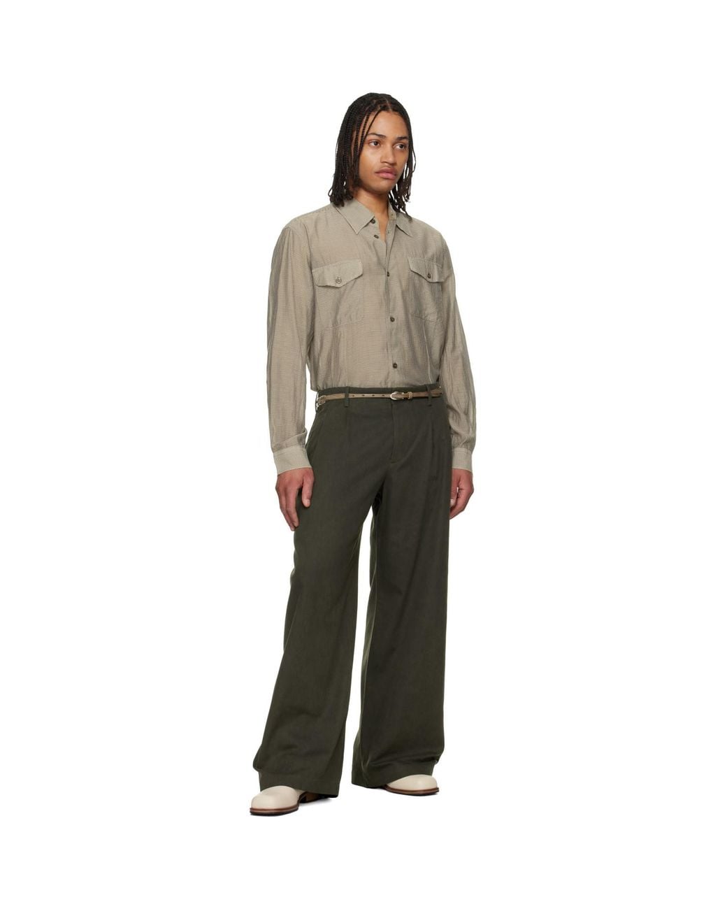 Our Legacy Multicolor Plough Shirt for men