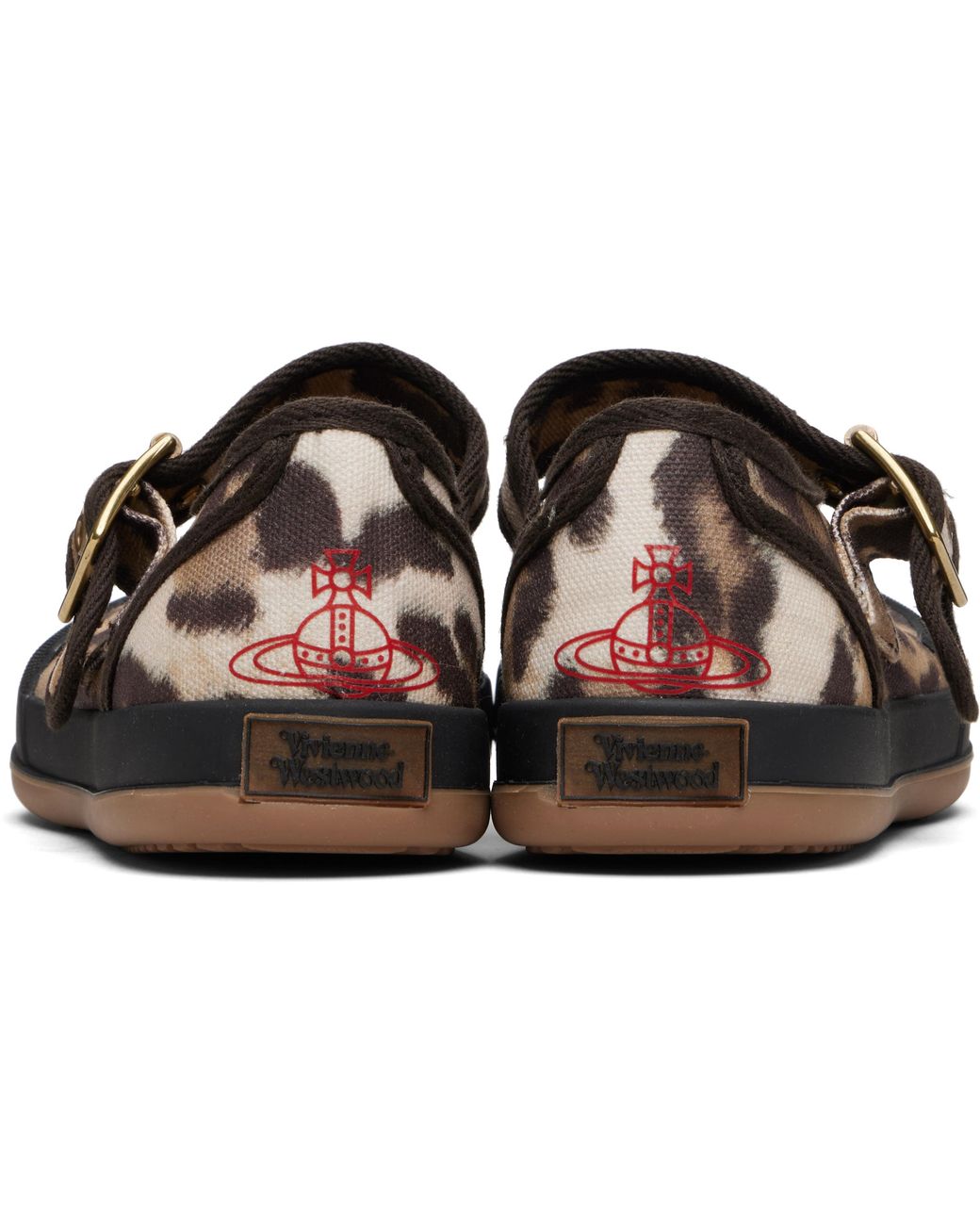 Vivienne Westwood Animal Gym Bar Ballerina Flats in Black | Lyst