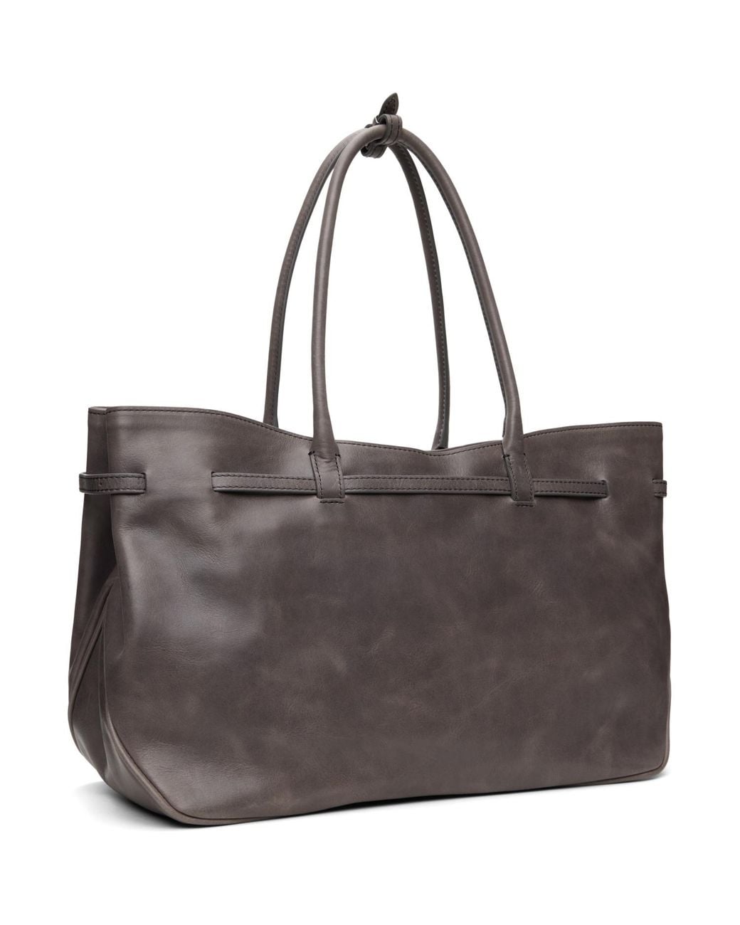 MARGE SHERWOOD Brown 'Grandma' Used Large Tote