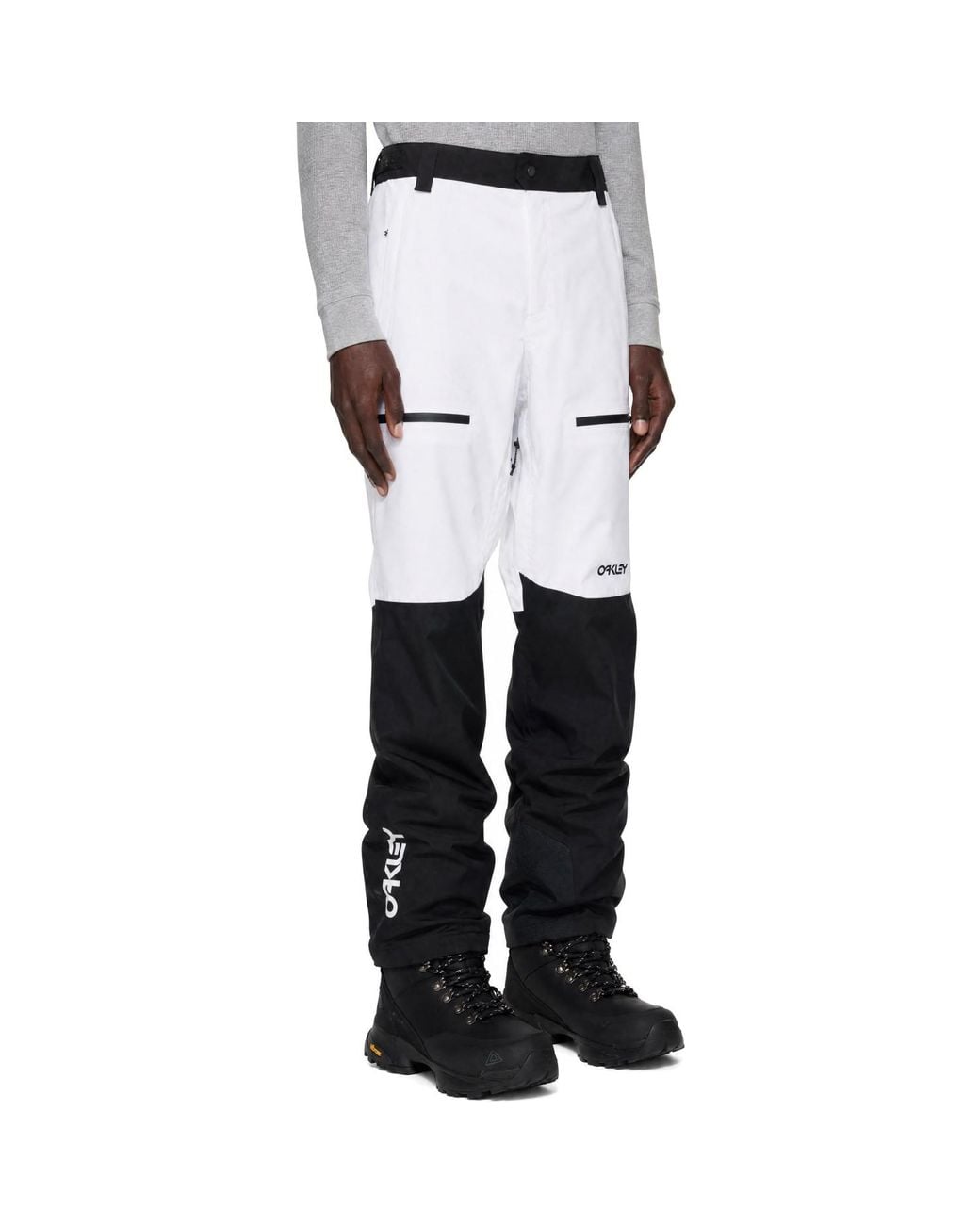 Oakley White Tnp Lined Shell 2.0 Ski & Snow Pants for men
