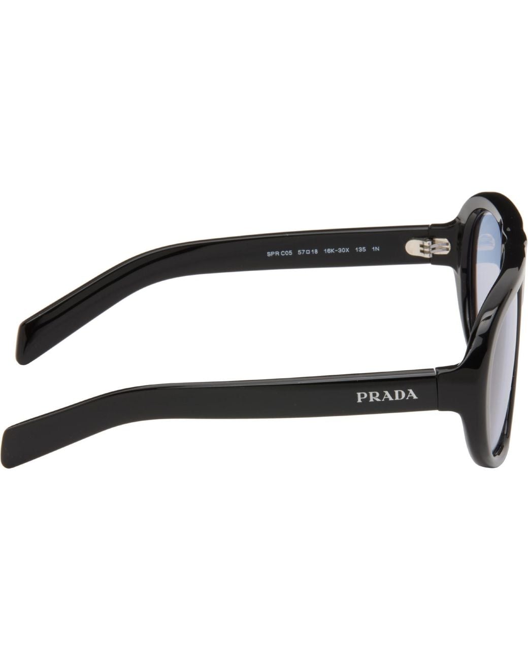 Prada Black Shadowplay Sunglasses