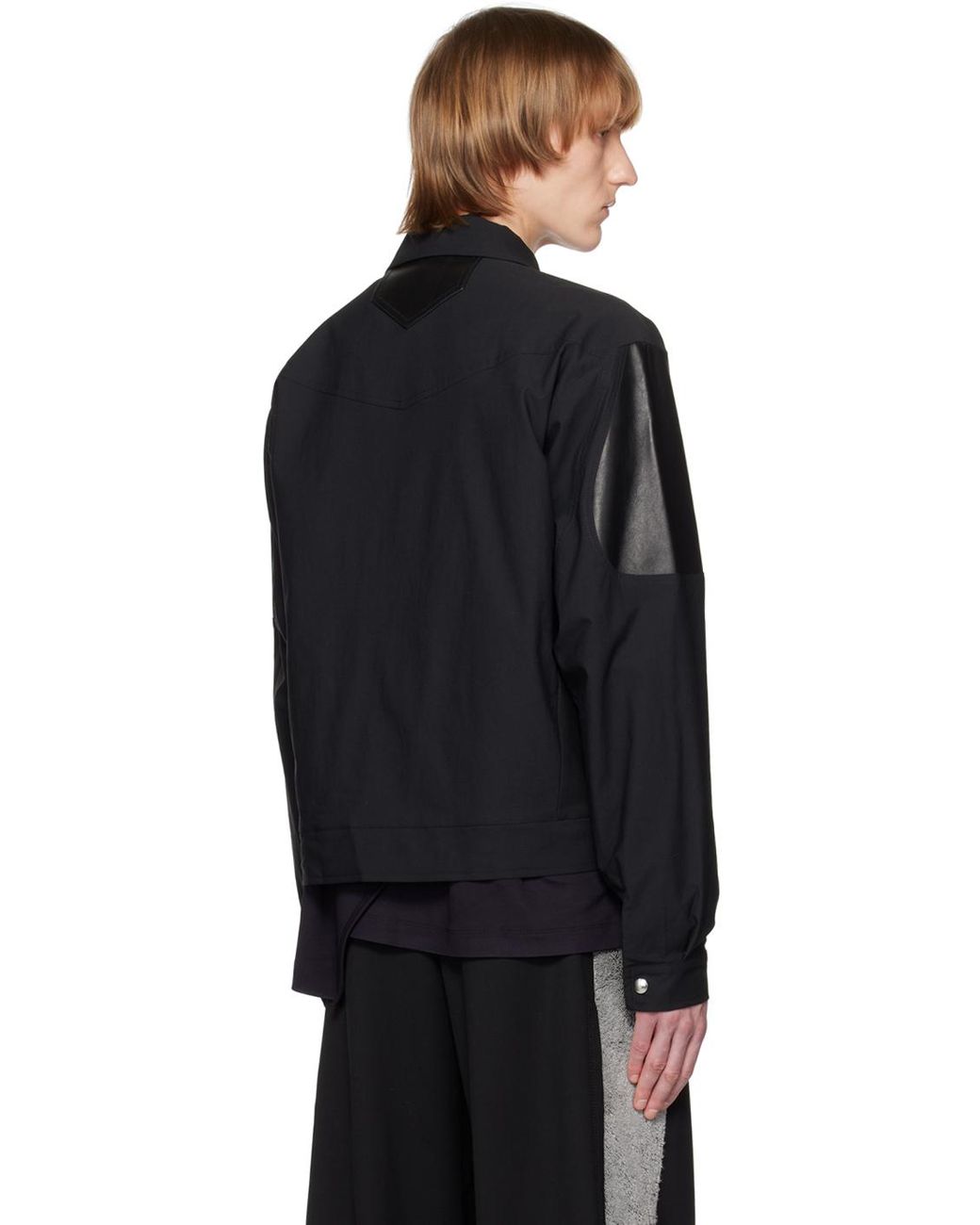 KIKO KOSTADINOV Mc Namara ジャケット Kiko Kostadinov: Mcnamara Uniform Jacket (Black) | DSMS E-SHOP