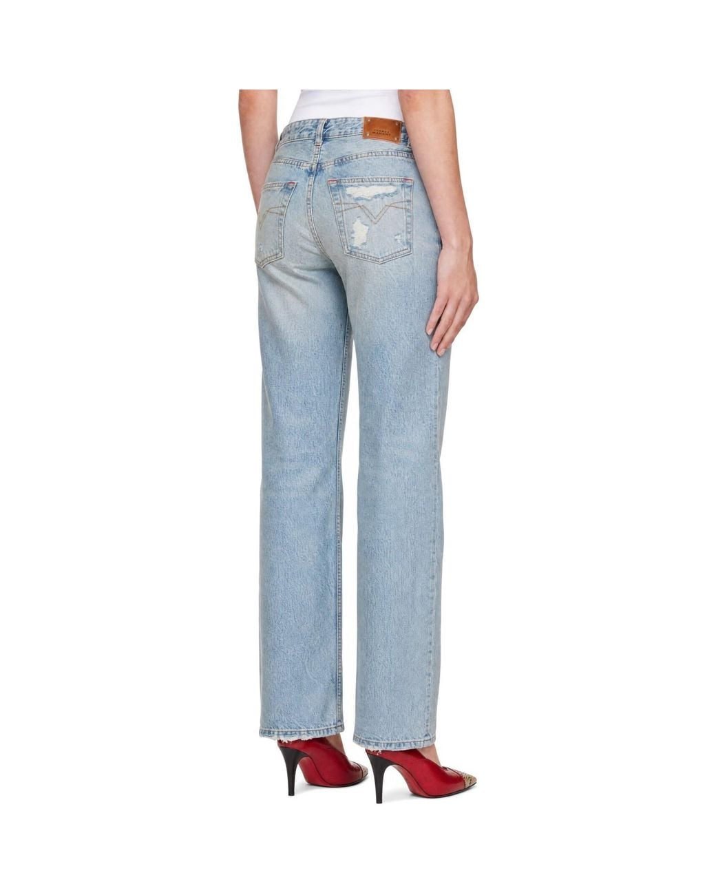 Isabel Marant Blue Daya Jeans
