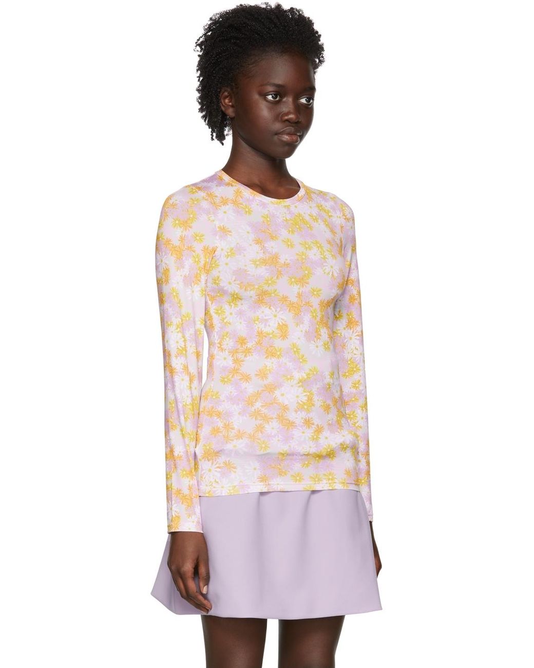 ROKH Multicolor Polyester T-shirt